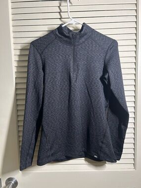 REI Quarter-Zip Athletic Pullover - Charcoal Heather